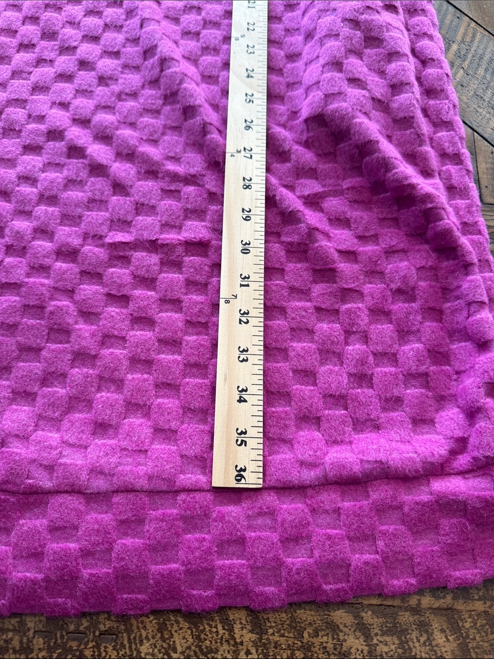 Like Love Women's Fuchsia Textured Shift Dress - Sz 1xl - Picture 6 of 6